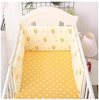 Crown Pattern 18030 Cm Crib Bumpers U L Shape Baby Bedding Set Cot