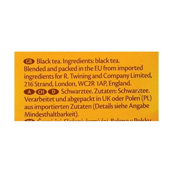 Twinings Ceylon Orange Pekoe loser Tee Dose 100g, Schwarztee, Das erfrischende Aroma charakterisiert diesen Tee. Black Tea 6er Pack (6 x 100 g) – Bild 7