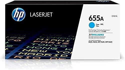 HP 655A Hewlett Packard Original LaserJet Colour Sphere Toner Cartridge ...
