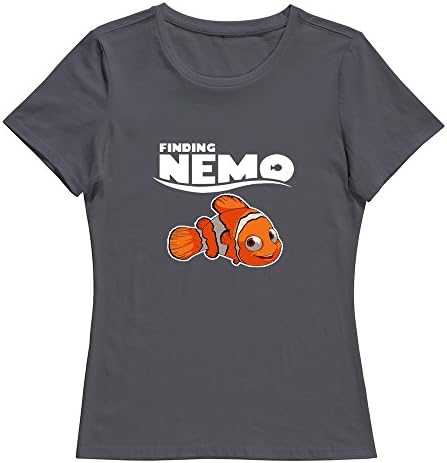 Finding Dory Nemo 2016 2 100% Cotton Women T Shirt DeepHeather Size L Funny By Rahk
