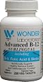 Sublingual Vitamin B12 (1000 mcg), B6 (5mg), Folic Acid(400 mcg) & Biotin (25mcg) - 250 Sublingual Tablets - Formulated with methylcobalamin Vitamin B-12.