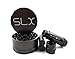 SLX Grinder 2.0 Version Non-Stick 4 Piece Black - 2.4