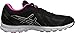 ASICS Women's Womens Gel-Frequency 3 Athletic Shoe, Black/Silver/Pink, 8 Medium US