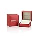 BERRICLE Rhodium Plated Sterling Silver Solitaire Anniversary Wedding Stud Earrings Made with Swarovski Zirconia Emerald Cut 2 CTW - Holiday Gift