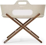 Snuz SnuzBaskit Moses Basket Bundle with Mattress & Folding Stand Barley Walnut view 10