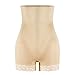KSKshape Hi-waist Shapewear Tummy Control Body Shaper Seamless Thigh Slimming Boyshort for women,Beige,Tag M/L=Size Chart M