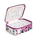 Vera Bradley Women's Cotton Travel Pill Organizer, Wildflower Paisley, One Size