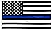 Pointview Flags Thin Blue Line American Flag - 3 by 5 Foot Flag with Grommets