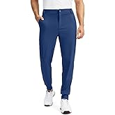 Soothfeel Men's Golf Joggers Pants with 5 Pockets Slim Fit Stretch Sweatpants Running Travel Dress Work Pants for Men