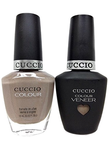 CUCCIO COLOUR - LED/UV Gel and Nail Lacquer DUO pack .5oz/15ml (6118 - CREAM & SUGAR) by Cuccio CUCCIO COLOUR - LED/UV Gel and Nail Lacquer DUO pack .5oz/15ml (6118 - CREAM & SUGAR) by Cuccio