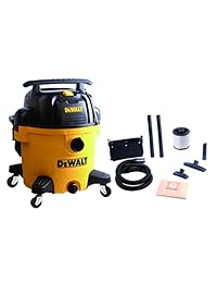 DEWALT DXV10P 10 Gallon Silencioso Poli Wet Dry Aspirador Amarillo