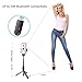 MAONO Selfie Stick Tripod AU-Z06 Integrated Stand with Extra Silicone Phone Stand Bluetooth Remote, Extra Cell Phone Stand, Portable Monopod for Smartphone