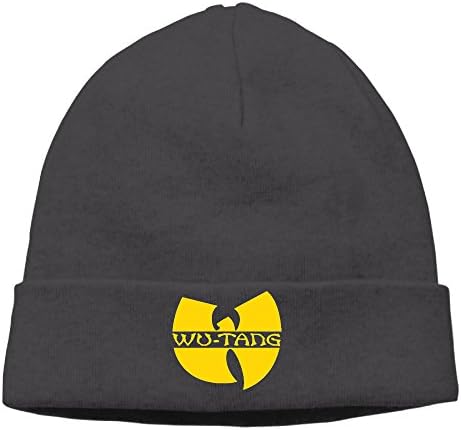 Wu Tang Clan Classic Yellow Logo Skull Cap Unisex Hipster Beanie Adjustable Cap