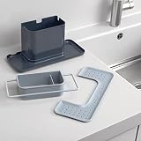 Joseph Joseph Kitchen Sink Caddy Organiser Grey Large view 4
