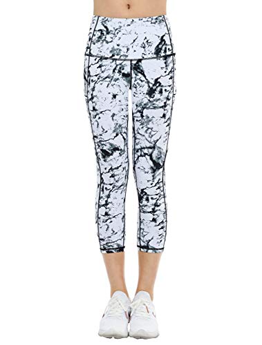 image for THE GYM PEOPLE Thick High Waist Yoga Pants with Pockets, Tummy Control