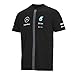 Mercedes Benz AMG Petronas Formula 1 Black Men's Driver T-Shirt (Medium)