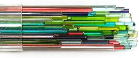 1mm Bullseye Transparent Stringer Assortment - 90 COE