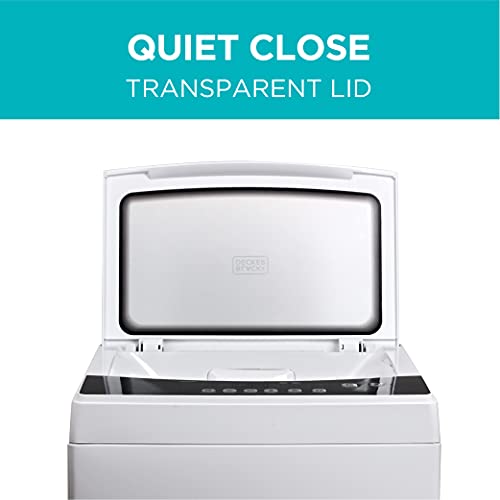 BLACK+DECKER Portable Clothes Washer for Apartments, Dorms, RVs, 6