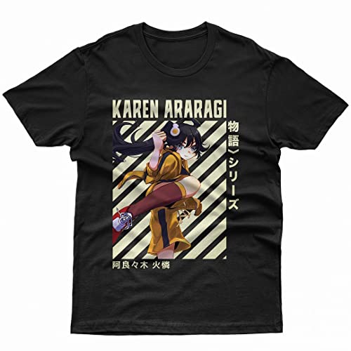 MUAHA22 K-a-r-e-n Araragi Shirt, Monogatari Series