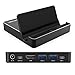 Wavlink USB 3.1 Type C Display Universal Docking Station with Power Delivery 4K HDMI Stand Holder for Phone Pad Tablet Aluminum Mini Body 50W US Plug Grey