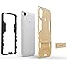HTC Desire 10 Pro Case, CoverON [Shadow Armor Series] Hard Slim Hybrid Kickstand Phone Cover Case for HTC Desire 10 Pro - Gold / Black