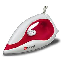 Cello Dry-Jazz 1000-Watt Dry Iron (Red)