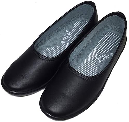 [パンジー] カジュアルシューズ 軽量 パンプス 生活防水 レインパンプス 軽い 靴 レディース 防水 パンプス 合皮 レインシューズ オフィス履き 事務所 室内履き オフィスパンプス オフィスシューズ 女性 婦人 黒 ブラック グレー 赤 レッド