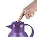 Emsa Samba Quick Press Insulated Server, 34-Ounce Translucent Lavender