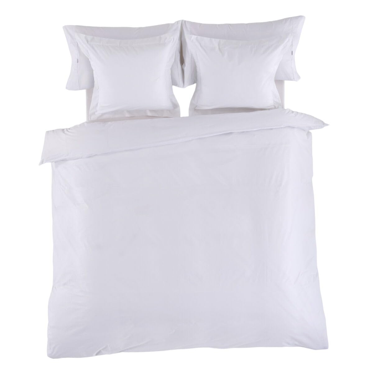 Alexandra House Living White Duvet Cover 260 x 240 cm