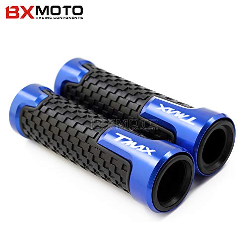 Wincom Dishman Automobiles & Motorcycles Motorcycle Handlebar Grips Lastest Product for Yamaha Tmax T-Max 530 500 Tmax530 Sx Dx 2014 2015 2016 2017 2018 Handle Grips - (Color: Black)