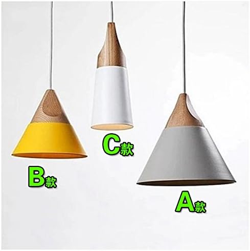 Creative restaurant, nut chandelier, modern minimalist art, coffee shop lamp, bar counter, solid wood lamp, aluminum lamp,C white LED