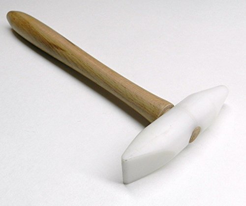NYLON HAMMER WEDGE & CONE HEAD DOMING SHAPING & FORMING JEWELRY PLASTIC MALLET (E 4) - Thumbnail 5