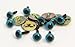 Sassy Bears 6mm Blue Safety Eyes for Bear, Doll, Puppet, Plush Animal and Craft - 10 Pairs