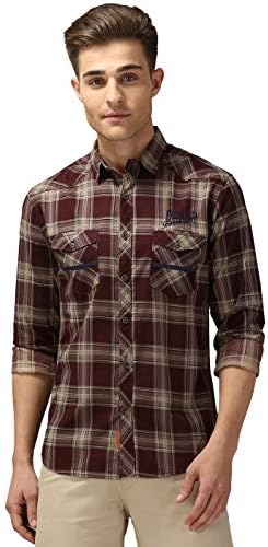RODID Men's Checkered Casual Shirt