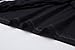 LIREROJE Women's Loose Backless Long Sleeve Top Blouse (S, Black)