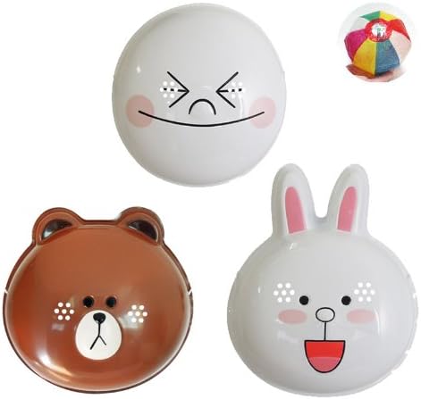 Amazon お面 Line 3種セット ムーン ブラウン コニー お楽しみグッズ 紙風船 付きセット 縁日用品 おもちゃ