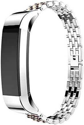 Houystory Fitbit Alta HR Straps Genuine Stainless Steel Watch Bracelet Band Strap For Fitbit Alta HR Watch Women Girls Small