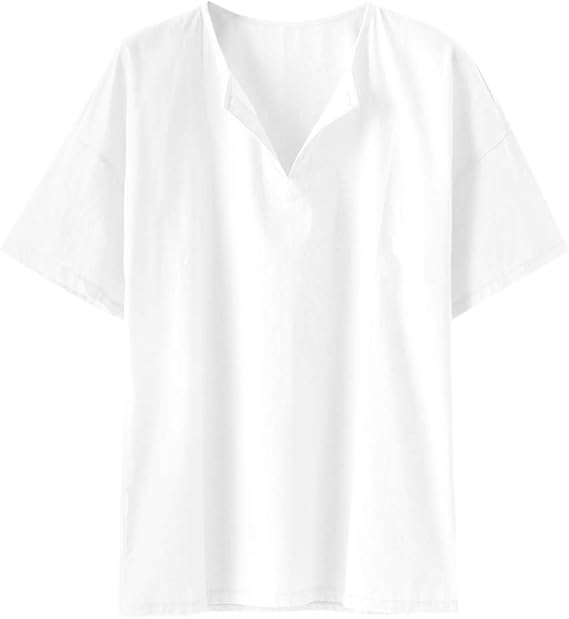 Amazon Co Jp 綿麻 Tシャツ Hodareyｔシャツメンズ 夏服 Tシャツ Vネック トップス大きいサイズカットソー ワイシャツ カジュアル 無地 男性 ゆったり ブラウス 薄手 柔らかい おもしろ 快適 人気 半袖 シンプル 日常 スポーツ 上着 父の日 贈り物 腕時計
