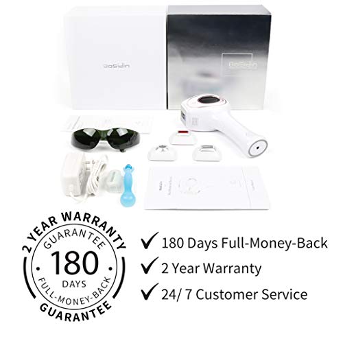 BoSidin Painless Permanent Hair Removal for Women & Men - Face, Upper Lip, Chin, Bikini, Leg & Body Use