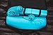 Live Infinitely Complete 6 Piece Yoga Set 6mm Dual Layer Non-Slip TPE Yoga Mat, 2 EVA Foam Blocks, 9' Cotton Strap, Mat Sized Exercise Towel & Carrying Case- Perfect Kit for Any Yogi (Teal)