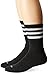 Adidas Men's Team Crew Sock (Pack of 2), One Size Fits All, Black/White