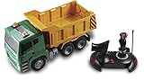 Kid Galaxy Mega Construction Remote Control Dump Truck. 7 Function RC Earth Mover, 27 MHz