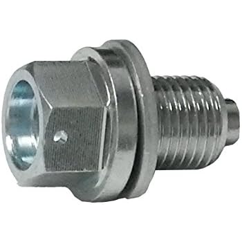 Outlaw Racing OR2624 Magnetic Engine Oil Drain Plug Nut Screw Repair Bolt 10X1.5X13mm Kawasaki Klx110/125 KX125/250