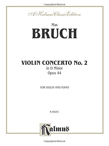 Violin Concerto in D Minor, Op. 44 (Kalmus Edition)