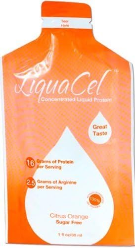 LiquaCel Liquid Protein 1oz Packets (30) Orange by LiquaCel