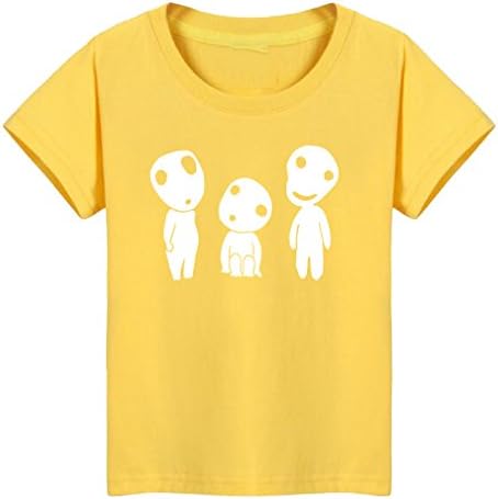 Conquershop Little Boys Girls Princess Mononoke T-Shirt (Y,M)