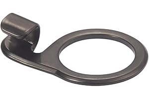 DOPRO Stainless Steel Stop Buzz Bass String Guide Stealth Bass String Retainer Reduce String Buzz for Precision/P Bass Jazz/J Bass Black