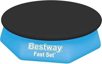 Bestway Flowclear Cover for Fast Set Pools 280 cm Black