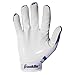 Franklin Sports Indianapolis Colts Youth NFL Football Receiver Gloves - Receiver Gloves For Kids - NFL Team Logos and Silicone Palm - Youth M/L Pair