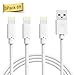 Quntis iPhone Charger 3 Pack 6ft [MFi Certified] iPhone Fast Charging Cable Cord Short USB A to Lightning Cable for iPhone 14 13 12 11 Pro Max XR XS X SE 8 7 6s 6 Plus 5S 5C 5 iPad Air Mini Airpods
